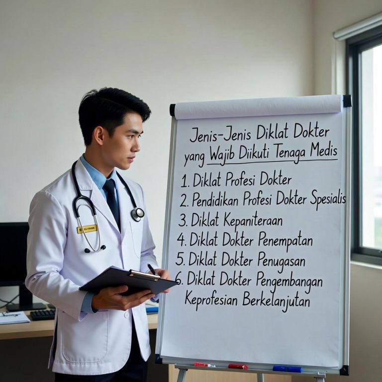 Jenis-Jenis Diklat Dokter yang Wajib Diikuti Tenaga Medis
