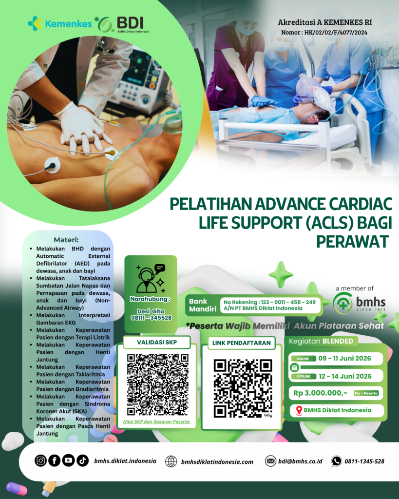 PELATIHAN ACLS (Advanced Cardiac Life Support) BAGI PERAWAT