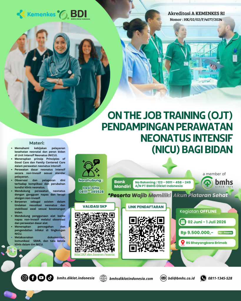 On The Job Training (OJT) Pendampingan NICU bagi Bidan
